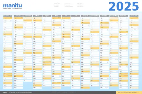 Kalender 2025